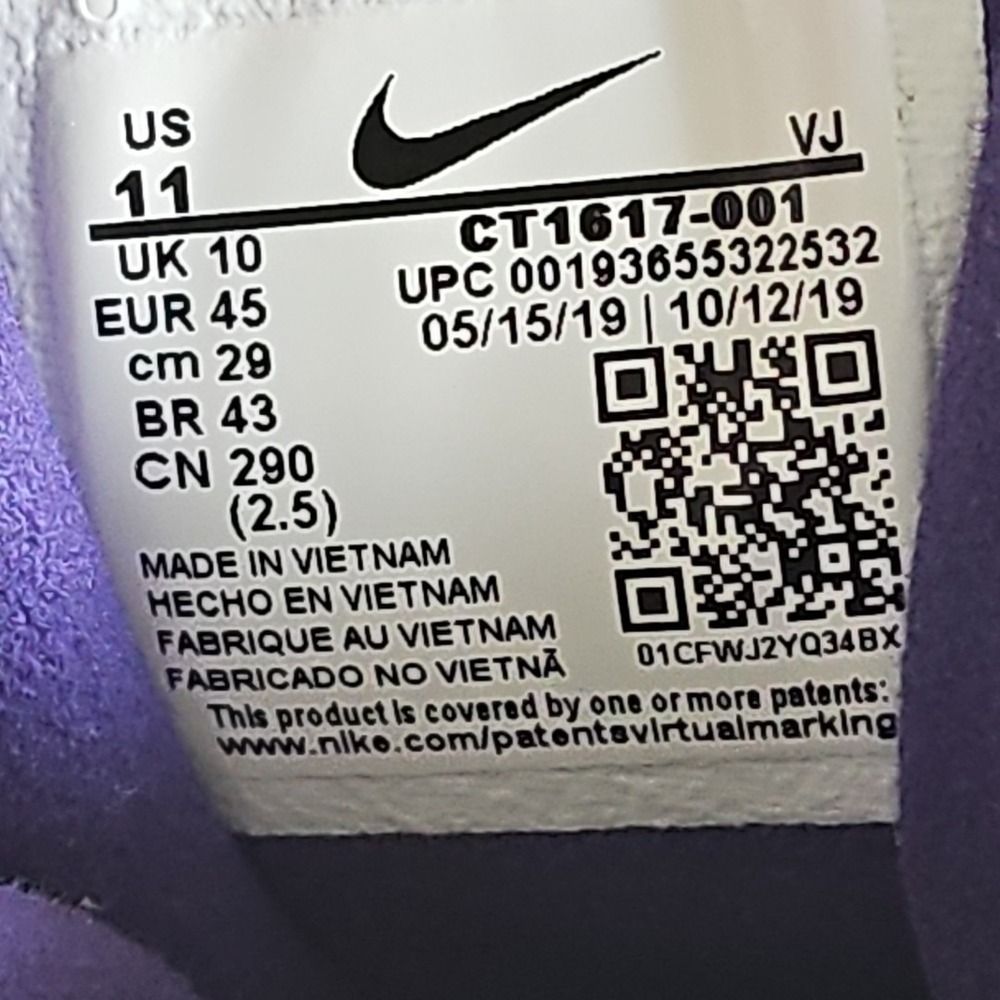 Men's Nike Air Max 270 React 'Future Swoosh' Athletic Fashion Sneaker CT1617 001 - Picture 7 of 9
